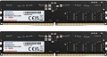 Adata 64GB UDIMM Kit 2x32GB DDR5-5600 CL46-45-45 X8 AD5U560032G-DT 