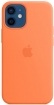 Apple Silikon Case mit MagSafe für iPhone 12 mini kumquat