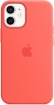 Apple Silikon Case mit MagSafe für iPhone 12 mini zitruspink