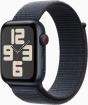 Apple Watch SE 2024 GPS + Cellular 44mm Aluminium mit Sport Loop mitternacht/tinte