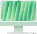 Apple iMac 2024 24.0 Standardglas M4 10-Core CPU 10-Core GPU 16GB RAM 256GB SSD Mouse + Keyboard mit Touch-ID und Ziffernblock – BTO MWUY3D/A grün