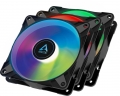Arctic Cooling P12 PWM PST A-RGB 0dB 3er-Pack 120mm schwarz