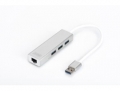 Assmann/Digitus USB 3.0 3-Port HubundLAN-Adapt 