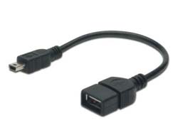 Assmann/Digitus USB2.0 Adapterkabel, OTG, 0.2m Image
