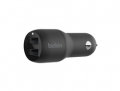 Belkin BoostCharge Dual USB-A Car Charger - CCB001BTBK 