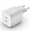 Belkin BoostCharge Pro GaN Dual-Power Adapter 45W - WCH011vfWH 