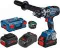 Bosch Professional GSB 18V-150 C BITURBO Akku-Schlagbohrschrauber inkl. L-Boxx + 2 Akkus 8.0Ah 