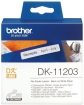 Brother DK11203 Ordnerregister Etiketten für QL550 QL500 300pcs/roll 17x87 