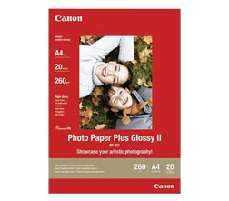 Canon Fotoglanzpapier Plus II - PP201 - 20 Blatt A4