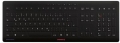 Cherry Stream Protect Keyboard Wireless USB schwarz