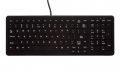 Contour Design Active Key beleuchtete Hygiene-Tastatur USB DE - AK-CB7000F-U1-B/GE schwarz