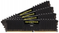 Corsair Vengeance LPX 32GB UDIMM Kit 4x8GB DDR4-3200 CL16-18-18-36 - CMK32GX4M4B3200C16 schwarz