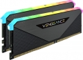 Corsair Vengeance RGB RT Gunmetal 16GB UDIMM Kit 2x8GB DDR4-3200 CL16-20-20-38 - CMN16GX4M2Z3200C16 