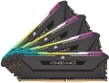 Corsair Vengeance RGB PRO SL 64GB UDIMM 4x16GB Kit DDR4-3200 CL16-20-20-38 - CMH64GX4M4E3200C16 schwarz
