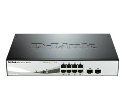 D-Link DGS-1210-08P - 8-port smart managed - DGS-1210-08P Image