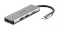 D-Link 5-in-1 USB-C Hub mit HDMI/Card-Reader - DUB-M530 