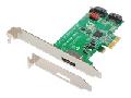 Dawicontrol DC-610e RAID - low profile, PCIe 2.0 x1