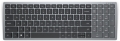 Dell KB740 Compact Multi-Device Wireless Keyboard Titan Gray USB Bluetooth - KB740-GY-R-GER grau/schwarz