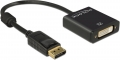 Delock DisplayPort 1.2 Stecker/DVI Buchse Adapterkabel - 62599 