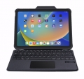DEQSTER Rugged Touch Keyboard Folio für iPad 10 DE - 40-1013778 grau