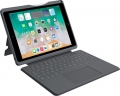 DEQSTER Smart Rugged Touch PLUS Keyboard für iPad DE - 90-2000012 grau