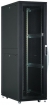 Digitus Professional Unique Serie 42HE Serverschrank mit Glastür 600mm breit/tief - DN-19 42U-6/6-B-1 schwarz
