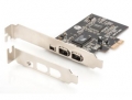 Digitus PCIe Card Firewire 1394a 3port