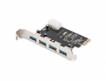 Digitus 4-Port USB 3.0 PCI Expr.-Karte