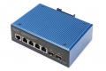 Digitus INDUST 4+2PORT E POE SWITCH 