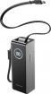 EcoFlow  Rapid Pro Powerbank 25000 mAh Integriertes 100W Kabel - EF-RAPID25K100W-S-EU silber
