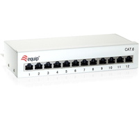 Equip CAT.6 PATCH PANEL 12PORT DESKT