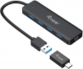 Equip 4-Port-USB-3.2 Gen 1-Hub und Adapter für USB-C 5 Port - 128959 