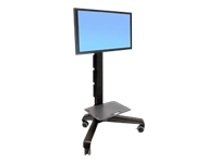 Ergotron Neo-Flex Mobile MediaCenter LD 68-101cm 11.4-22.7kg Hub Kipp Rotation schwarz Image