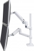 Ergotron LX Dual Stacking Arm Tall Pole für 2 Monitore max 40 Zoll - 45-509-216 
