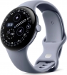 Google Pixel Watch 4 WiFi 45mm mit Sportarmband satin-moonstone/moonstone