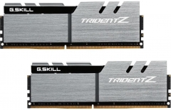 G.Skill Trident Z 32GB UDIMM Kit 2x16GB DDR4-3200 CL16-18-18-38 - F4-3200C16D-32GTZSK silber/schwarz Image