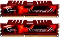 G.Skill RipJawsX rot UDIMM 16GB Kit DDR3-1600 CL10-10-10-30 - F3-12800CL10D-16GBXL 