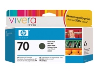 Hewlett Packard HP 70 Tinte matt schwarz 130 ml Vivera Designjet Z2100 3100 Image
