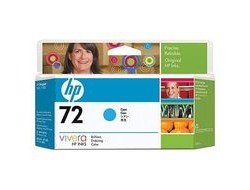 Hewlett Packard INK CARTRIDGE CYAN 130ML Image