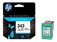 Hewlett Packard HP 343 Tinte 7ml farbig DJ5740 6540 6840 PS325 375 8150 PSC2355 2610 2710 (ML) Image