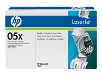 Hewlett Packard HP 2-pack Toner CE505X schwarz LaserJet P2055 P2055d P2055dn schwarz Image