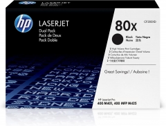 Hewlett Packard Toner 80X 2er-Pack schwarz Image