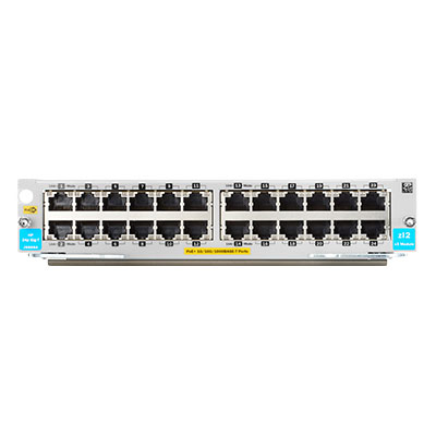 Hewlett Packard Enterprise Aruba 5400R zl2 MACsec v3 Switch Modul 24x RJ-45 PoE+ - J9986A