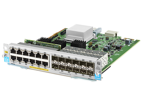 Hewlett Packard Enterprise Aruba 5400R zl2 MACsec v3 Switch Modul 12x RJ-45 12x SFP PoE+ - J9989A