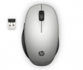 HP Inc. Dual-Mode Mouse 300 USB/Bluetooth - 6CR72AA silber