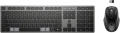 HP Inc. 725 Multi-Device Rechargeable Wireless Keyboard and Mouse Combo USB/Bluetooth - 9T5B0UT#ABD grau/schwarz