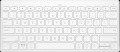 HP Inc. 350 Compact Multi-Device Keyboard Bluetooth - 692T0AA#ABD weiß