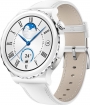 Huawei Watch GT 3 Pro Ceramic 43mm mit Lederarmband weiß