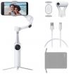 Insta360 Flow 2 Plus KI-Tracker Bundle schneeweiß