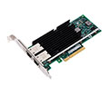 Intel X540-T2 Ethernet-Adapter Bulk - 2x10GBase-T PCIe 2.1 x8 low profile 